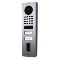 Doorbird D1102FV-S US26 Video Fingerprint Two Buttons Chrm
