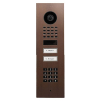 Doorbird D1102KV-F 10BE Video Keypad Two Buttons Brnz