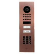 Doorbird D1102KV-F US10 Video Keypad Two Buttons Brnz