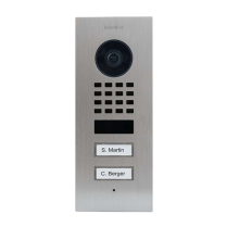 Doorbird D1102V-F V2A Video Two Buttons Steel
