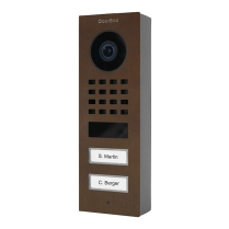 Doorbird D1102V-S 10BE Video Two Buttons Brnz