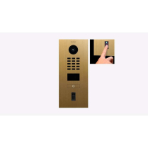Doorbird D2101FV-FP50 US4P Vid Box Fingerprint Sngl Gold PVD