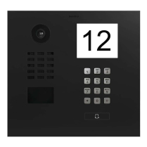 Doorbird D2101IKH US19 Vid Box Keypad Info Display Call Blk