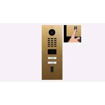 Doorbird D2102FV-FP50 US4P Vid Box Fingerprint 2 Gold PVD