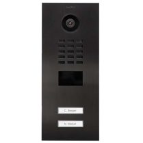 Doorbird D2102V STG Video Box Ethernet Two Buttons Grey