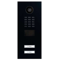 Doorbird D2102V US19 Video Box Ethernet Two Buttons Blk