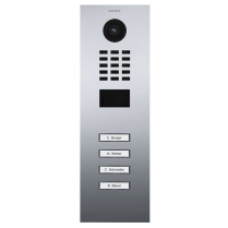 Doorbird D2104V US26 Video Box Ethernet Four Buttons Chrm