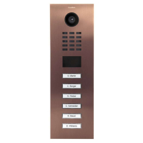 Doorbird D2106V US10 Video Box Ethernet Six Buttons Brnz