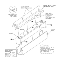 Dortronics 1192-10 Angle Brckt 1-1/2x1-1/2 Angle 12-1/2 Long