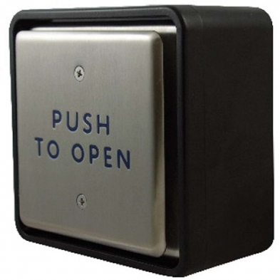 Entrematic Ditec W6-108 4.5" Square Steel Push Plate