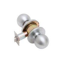 Falcon W301S-HAN-626 Privacy Lock, Hana Knob, Satin Chrome
