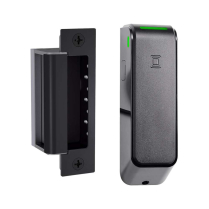 HES ES100 Wireless Electric Strike 16 Latch Dblt Monitor Blk