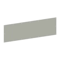 Hager 190S-8X47-32D Kick Plate 8in x 47in Stainless Steel