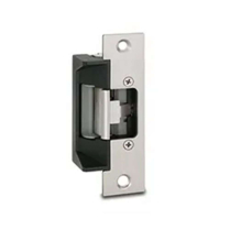 Hager 2928-US32D-SC Square Steel Electric Strike Cyl Mortise
