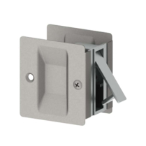 Hager 330D-US26D Sqr Passage Pocket Door 1-3/8" to 1-3/4