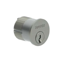 Hager 3902-1-18-26D-6-SCC Mort Cyl 1-1/8in Chrm 6pin C-Key