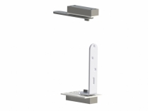 Hager 511-US26D Mortise Hospital Pivot Set