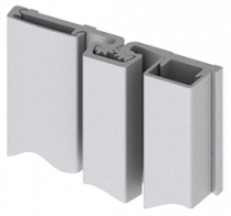Hager 780-157HD-83-CLR Full Surface Continuous Geared Hinge