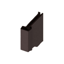 Hager 780-224HD-83-DBA 83in Hvy Concealed Leaf Cont Hnge Brz