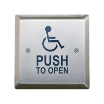 Hager 8225-02P-4.5-SQR-BLK Mount Energy Operator 4.5 Sqr Blk