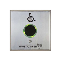 Hager 822902H03LR4.5SQR 6 Rnd Oprtr 4.5 Sqr Whlchr Txt Stl