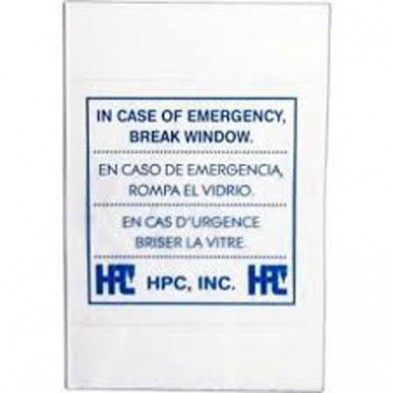 HPC 511 Glass Replacement Plastic