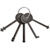 H.P.C. Warded Padlock Pick Set, 5 Piece