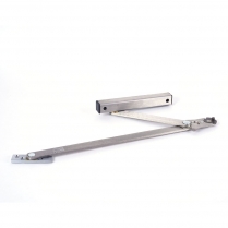 Glynn Johnson 814S-US32D Heavy Duty Surface Overhead Stop