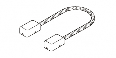 Keedex K-DLBLK Armored Door Loop