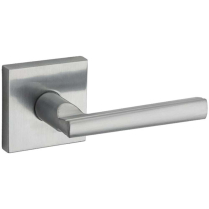 Kwikset Signature Contemporary Montreal Square Rose Grade 2 Lever Set