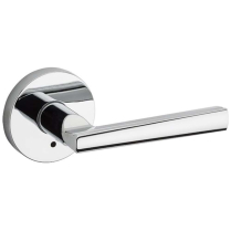Kwikset Signature Contemporary Montreal Round Rose Grade 2 Lever Set