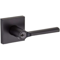 Kwikset Signature Contemporary Lisbon Square Rose Grade 2 Lever Set