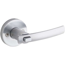 Kwikset Signature Contemporary Sydney Round Rose Grade 2 Lever Set