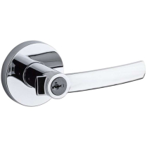 Kwikset Signature Contemporary Sydney Round Rose Grade 2 Lever Set
