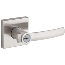 Kwikset Signature Contemporary Sydney Square Rose Grade 2 Lever Set