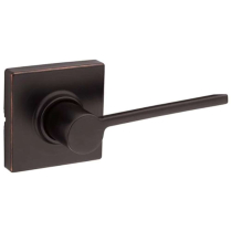 Kwikset Series Ladera Square Rose Classic Design Grade 3 Lever Set
