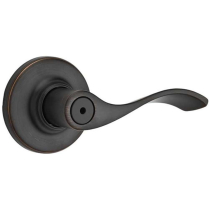 Kwikset 300BL 11P RCAL RCS Balboa Privacy Lever
