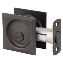 Kwikset 335 11P Round Pocket Door Lock Privacy