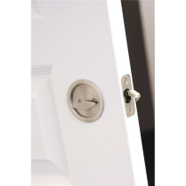 Kwikset 335 32 Round Pocket Door Lock Privacy