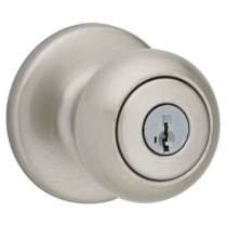 Kwikset 400CV 15 SMT Cove Knob Keyed Entry Smart