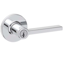Kwikset Collection Casey Round Rose Grade 3 Lever Set
