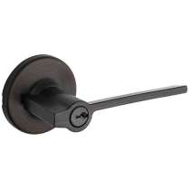 Kwikset Series Ladera Round Rose Classic Design Grade 3 Lever Set