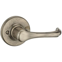 Kwikset 488DNL 5 RCS Dorian Antique Brass Dummy Lever