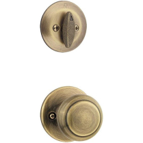 Kwikset 604CV Cove Knob Single Cylinder Interior Trim for Handleset
