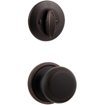 Kwikset 604H Hancock Knob Single Cylinder Interior Trim for Handleset