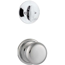 Kwikset 604H Hancock Knob Single Cylinder Interior Trim for Handleset