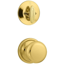 Kwikset 604H Hancock Knob Single Cylinder Interior Trim for Handleset