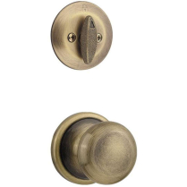 Kwikset 604H Hancock Knob Single Cylinder Interior Trim for Handleset