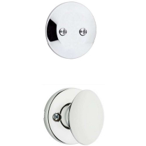 Kwikset 606A0 Aliso Knob Dummy Inactive Interior Trim for Ha