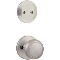 Kwikset 606CV Cove Knob Dummy Inactive Interior Trim for Han